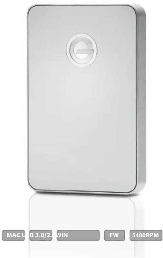 MAC USB 3.0/2. WIN FW 5400RPM