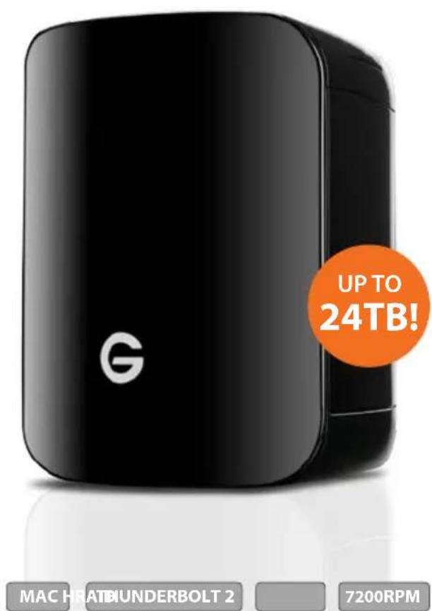 G UP TO 24TB! MAC HATBUNDERBOLT 2 7200RPM