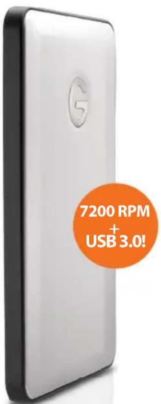 7200 RPM + USB 3.0!