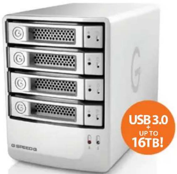 USB3.0 + UP TO 16TB!