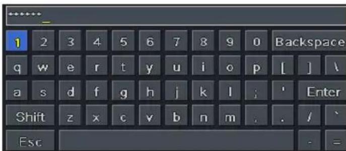 1 2 3 4 5 6 7 8 9 0 Backspace q w e r t y u i o p [ ] \ a s d f g h j k l ; ' Enter Shift z x c v b n m . . / / Esc - =