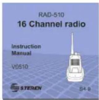 RAD-510 16 Channel radio Instruction Manual V0510 STEREN S4-B