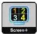 AOC A2272PWHT - SCREEN+ - 1