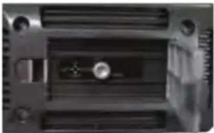 Close-up of a mechanical component with a central circular feature and flanged ends (no visible text or symbols)
