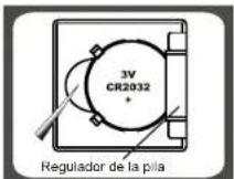NEVIR NVR-3327 BBG - Instalar o sustituir la pila - 1
