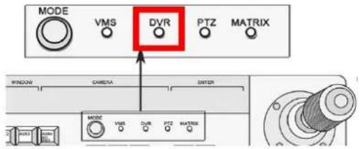 MODE VMS DVR PTZ MATRIX WINDOW CAMELA ENTER MODE VMS CUR PTZ MATRIX