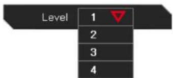 Level 1 ▼ 2 3 4