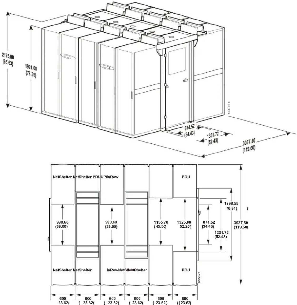 APC Condenser 2 EC Fan - Hot Aisle Containment System - 1