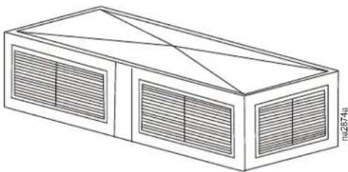 APC InRoom Condenser - Upflow Discharge Plenums for 50 Hz and 60 Hz InRoom Cooling Units - 1