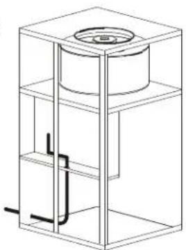 APC InRoom Condenser - Chilled Water Power Supply Inlet Location - 2