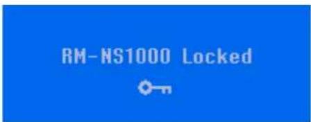 RM-NS1000 Locked