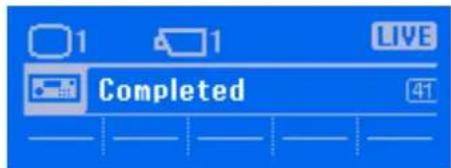 1 1 Completed 41 LIVE