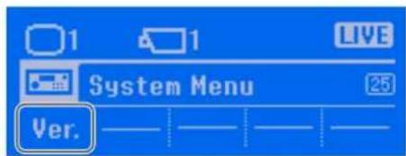1 1 LIVE System Menu 25 Ver.