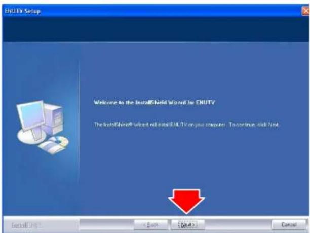 ENUTV Setup Welcome to the InstallShield Wizard for ENUTV The InstallShield Wizard will install ENUTV on your computer. To continue, click Next. Install OK < Back Next > Cancel