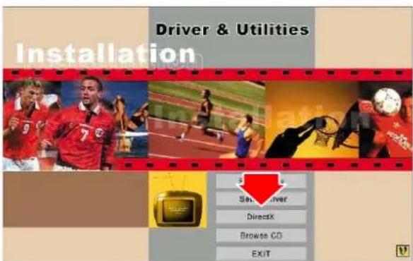 Driver & Utilities Installation Soil Driver DirectX Browse CO EXIT