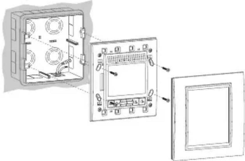 Gewiss GW18343TB - Videoportero de empotrar - 1