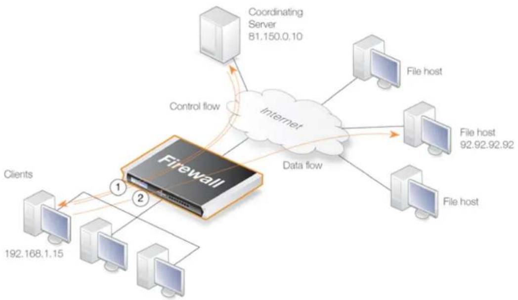 D-LINK DFL-860E - A P2P Scenario - 1