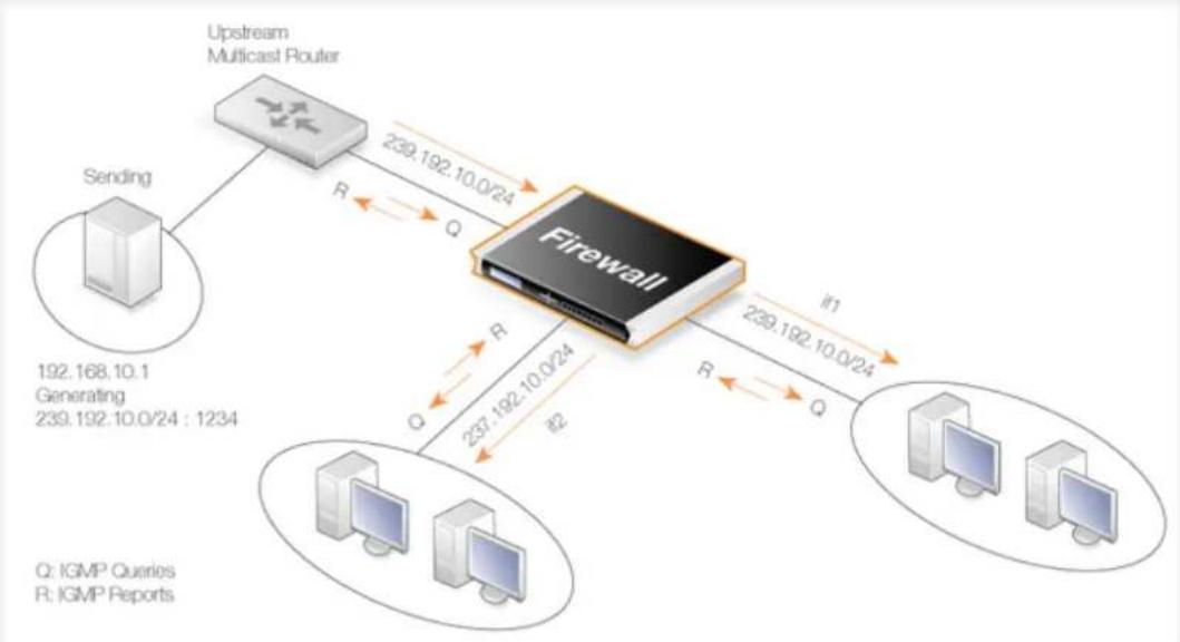 D-LINK DFL-860E - Example 4.17. Multicast Forwarding With Address Translation - 1