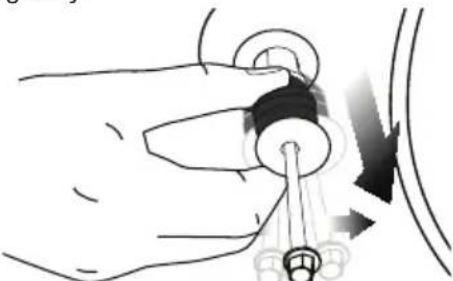 BEKO WMI 81341 - Removing the transportation locks - 3