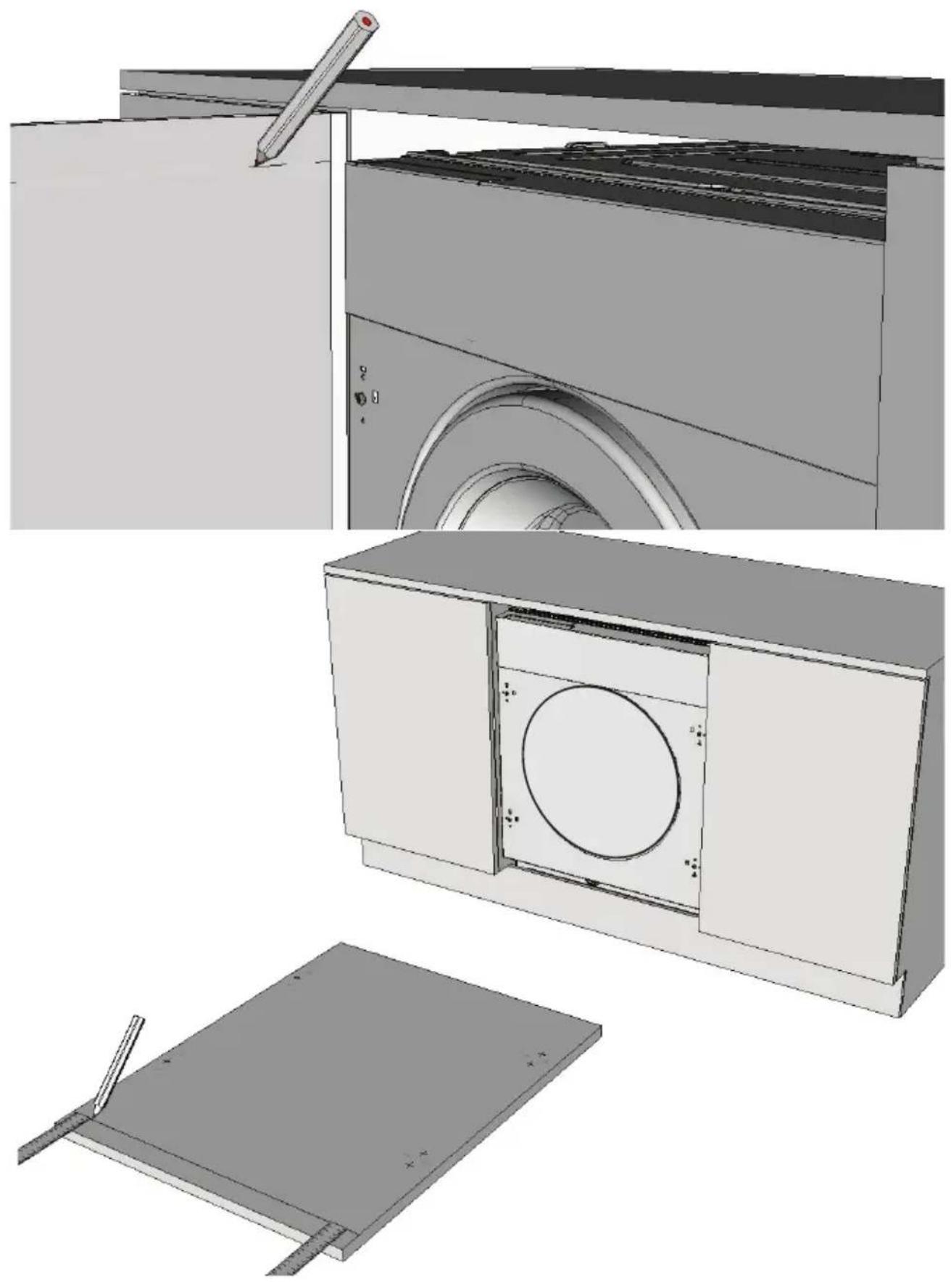 BEKO WMI 81341 - BUILT-IN INSTALLATION - 8