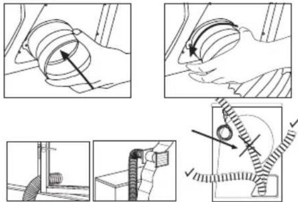 Saivod STE 6 - Mangueira de ventilação e ligação (para produtos equipados com uma ventilação de saída) - 1