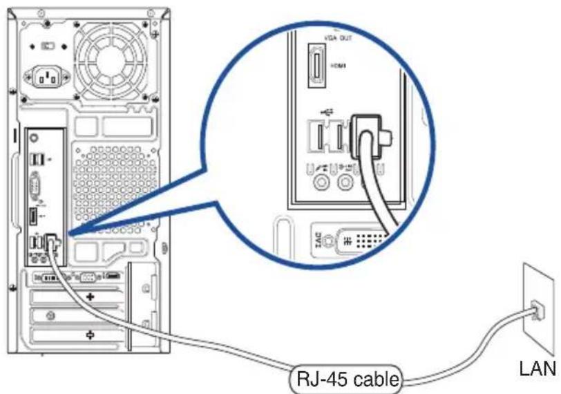 VGA OUT VGA1 TAC RJ-45 cable LAN