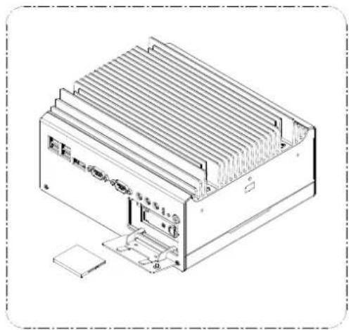 Advantech ARK-3440 - Compact Flash Installation - 1