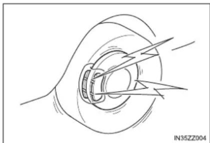 Diagram of a mechanical or electrical component with arrows indicating direction (no text or symbols)
