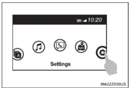10:20 Settings IN42ZZ030US
