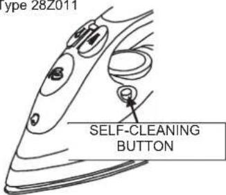 ype 28Z011 SELF-CLEANING BUTTON