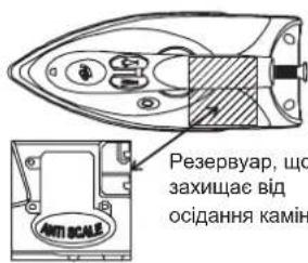 Резервуар, що захищає від осідання камін ANTI SCALE