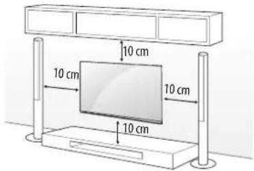 LG 43UF7787 - Montáž na stěnu - 1