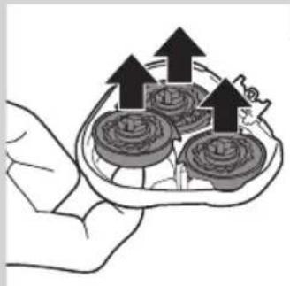 Illustration of a hand holding a tray with three circular objects and upward arrows, no text or symbols present.