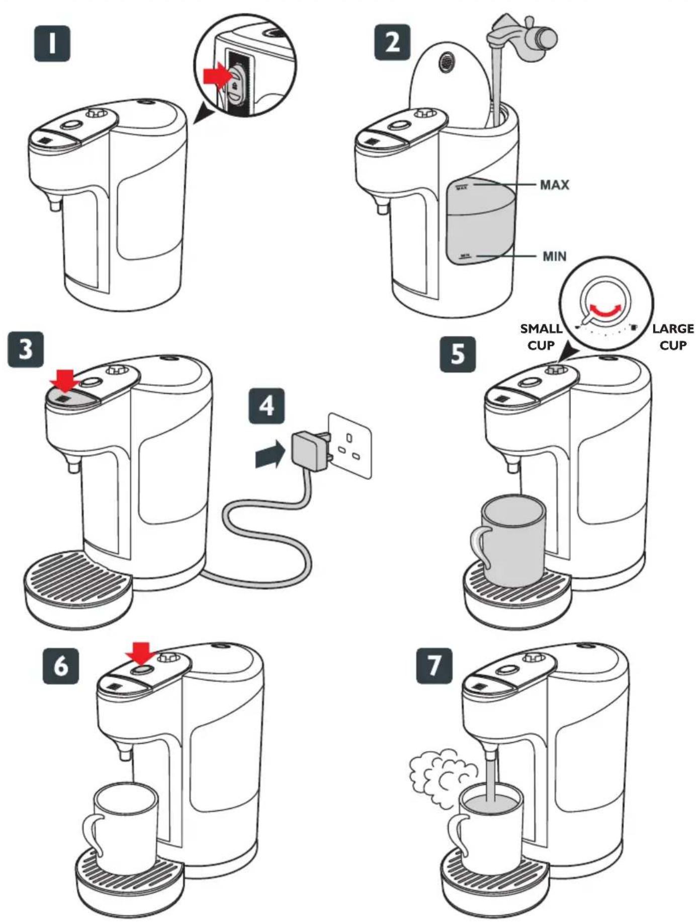 BREVILLE VKJ318 - Stopping your Hot Cup - 1