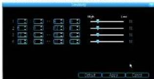 1 2 3 4 5 High Low 10 10 10 10 Default Apply Cancel