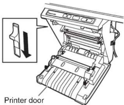 Printer door