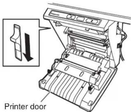Printer door