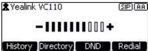 Yealink VC110 SIP RA -||||||||||||+ History Directory DND Redial