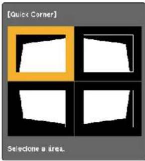[Quick Corner] Selectone a área.