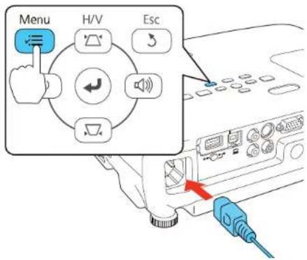 Menu H/V Esc