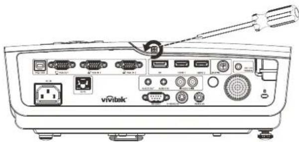 VIVITEK DX977 - IF A LAMP EXPLODES - 1