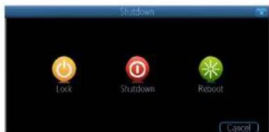 Shutdown Lock Shutdown Reboot Cancel