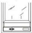 DIMPLEX DIMC10RC - ADJUSTABLE WINDOW SLIDER KIT - 1