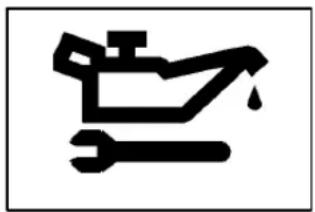 Simple black icon depicting a car with a wrench and a falling object, no text or symbols present.