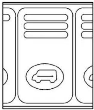 Line drawing of a server or computer interface with a speech bubble icon (no text or symbols)