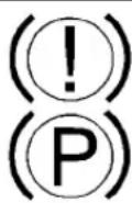 Oldsmobile Bravada (2001) - Brake System Warning Light - 1