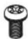 Supermicro Superchassis 847DE2C - A-3 Chassis Screws - 6