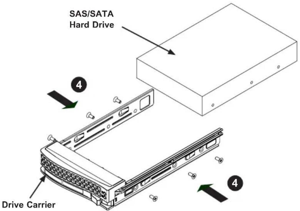 SAS/SATA Hard Drive Drive Carrier