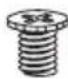 Supermicro Superchassis 847DE2C - A-3 Chassis Screws - 4