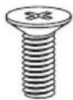 Supermicro Superchassis 847DE2C - A-3 Chassis Screws - 9